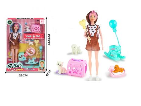 Кукла  144769  Питомцы  в коробке