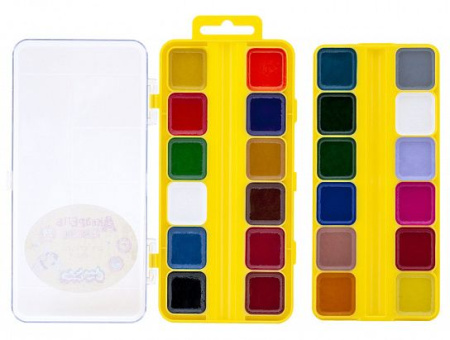 Краски  24цв.  Каляка Маляка  \12