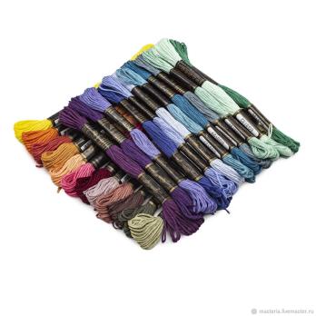 Нитки  Мулин.  8м. в пакете  /24/100