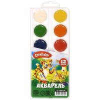 Краски  12 цв.  CREATIVIKI /27
