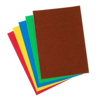 Цветной Фетр   А 4  (набор  5 цв) 8040682