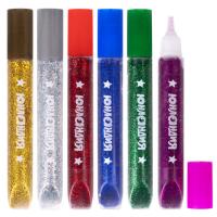 Гель  с  блёстками  (набор    6цв)   Юнландия  662249