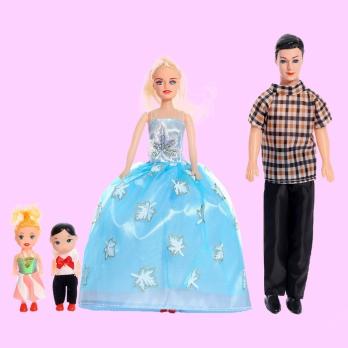 Кукла  2670491  Семья в пакете