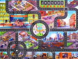 Автотрек  Коврик  130*100 см  10970332