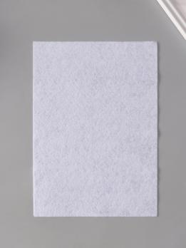 Цветной  Фетр   А 4  БЕЛЫЙ  жесткий 1мм