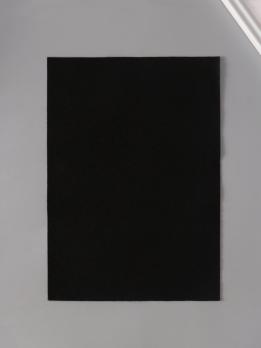 Цветной  Фетр   А 4  ЧЕРНЫЙ  жесткий 1мм