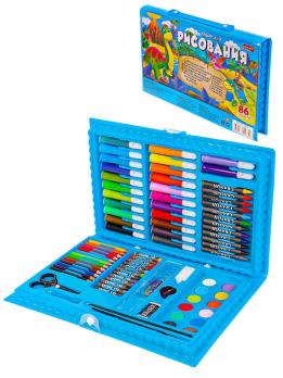 Набор      д/творч.  86 предметов  кейс пластиковый  4864/4865