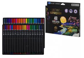 Карандаши  цв.  BASIR 48 цв.  уп.6