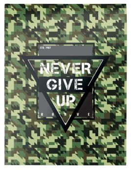 Блокнот  25,00  Милитари А 6  40л.  скрепка /12