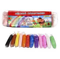 Пластилин    Лёгкий  12 цв.  ЭКОНОМ