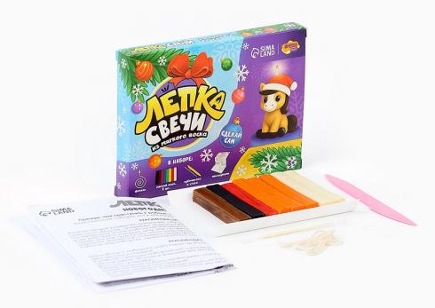 Свеча лепим своими руками  10889857