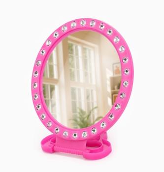 Зеркало  круглое  пластик  12  см 10546554