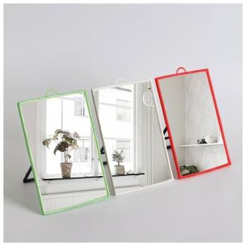 Зеркало  прямоуг.  пластик  11*16 см 891081