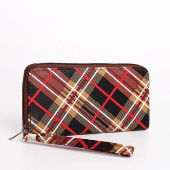 Кошелёк 280,00 жен. Клетка одна молния 9730904