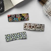 Укр. Зажим  Чпок 7,3 см.  Дифда уп. 3 шт (цена за 1 зажим)  #4