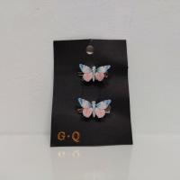 Укр. Зажим  Бабочка /2  цена за 1шт. 6726  #10