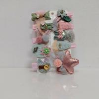 Укр. Зажим  Декор /10  цена за 1шт. 1533  #6