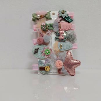 Укр. Зажим  Декор /10  цена за 1шт. 1533  #6