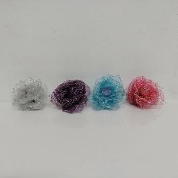 Укр. Зажим  Цветок на проволоке  #9