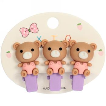 Укр. Зажим  Мини-леди /цена за набор 3 шт./ 658-353-362  #3