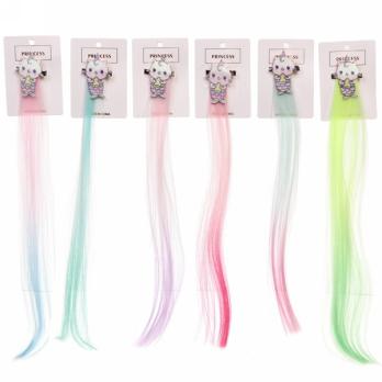 Укр. Зажим  Цветные  пряди  333-314,315  #8