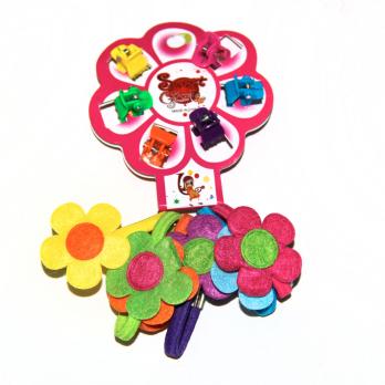 Укр. Крабик  мини  (набор 6шт)  + 6 резинок КР-133  #7