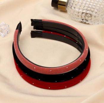 Укр. Ободок  39,50  Ширли  стразы  ткань /12 10454605  #6