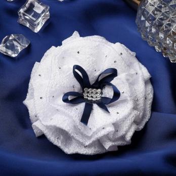 Укр. Бант  на  голову  Средний  11см  #13