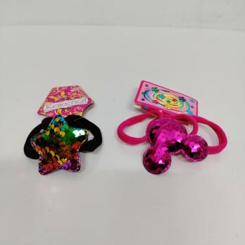 Укр. Резинка  Пайетки (набор 3шт) /12   589-141  #7