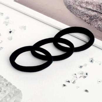 Укр. Резинка   /набор 3шт/ Чёрная  Трио 4332527  #1