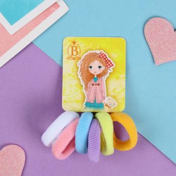 Укр. Резинка   /набор  6 шт/  Куколка  10105113  #5