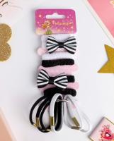 Укр. Резинка   /набор 12 шт./ Бантик 2541757  #10