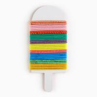 Укр. Резинка   /набор 30 шт./  Мороженое  9802399  #10