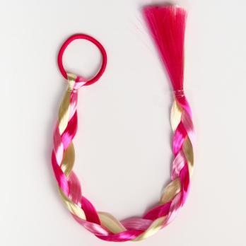 Укр. Резинка  Коса  цветная  #14