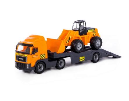 Машина Полесье   VOLVO  трейлер + трактор  58423