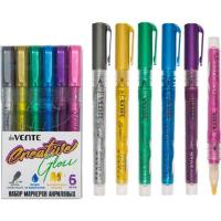 Маркер   Акриловые     6 цв