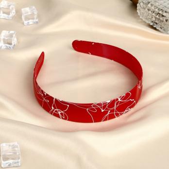 Укр. Ободок  Широкий  пластм. Эскиз /12  10105137  #2