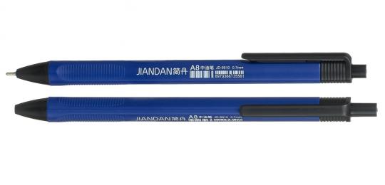 13,90  Ручка  авт. МАСЛ. JIANDAN треуг. /40  6610