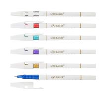 9,40  Ручка  МАСЛ. BASIR Белый корпус /50  7049