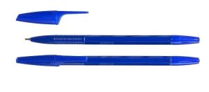 9,70  Ручка  МАСЛ. BASIR Синий корпус /50   1147