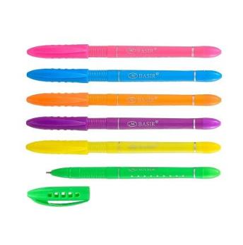 9,80  Ручка  МАСЛ. BASIR Цветной корпус /50  7046