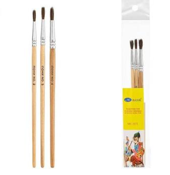 Кисти   Пони /набор  3шт./  3271