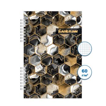 Блокнот  52,00  А 6  Спираль  сбоку  80л.