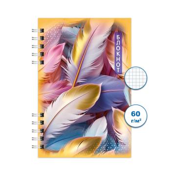 Блокнот  52,00  А 6  Спираль  сбоку  80л.