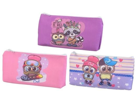 Пенал - косметичка  Сова, Игрок 5724, 5732, 5727