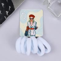 Укр. Резинка   /набор  6 шт/  Белые   10105108 #13