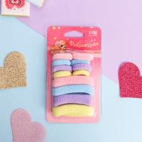 Укр. Резинка   /набор 12 шт/ Махрушка  на блистере 1367674  #6