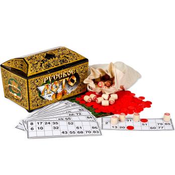 Лото  Ларец  Бочонки