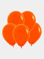 Шар  Одноцветный  оранжевый /100