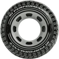 Надув. Круг 114см.  Колесо с ручками в коробке  56268